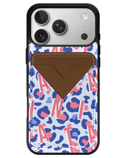 iPhone Avant Wallet Case - Leopard Monogram 1.0