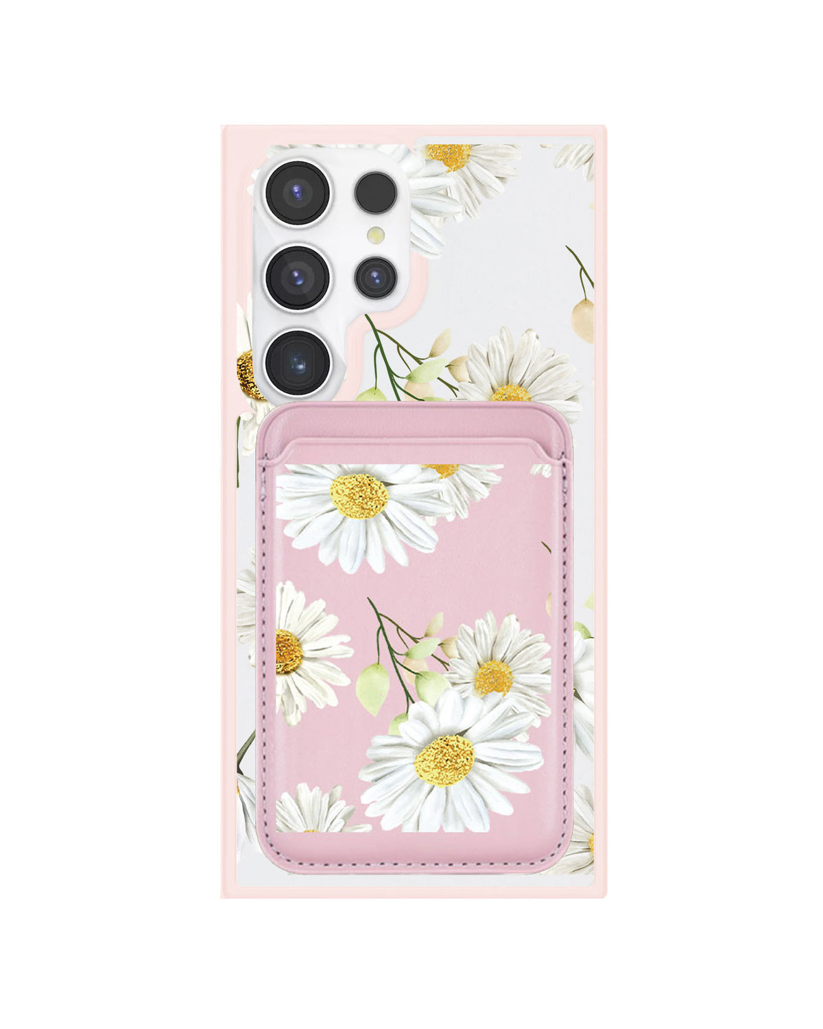 Android Magnetic Wallet Case - October Chrysanthemum