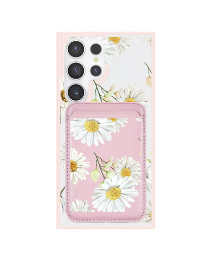 Android Magnetic Wallet Case - October Chrysanthemum