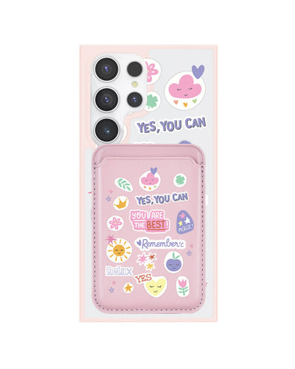 Android Magnetic Wallet Case - You Are The Best 2.0