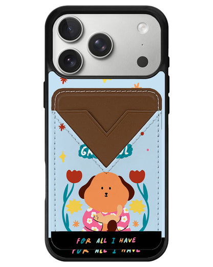 iPhone Avant Wallet Case - Kiku And The Cat