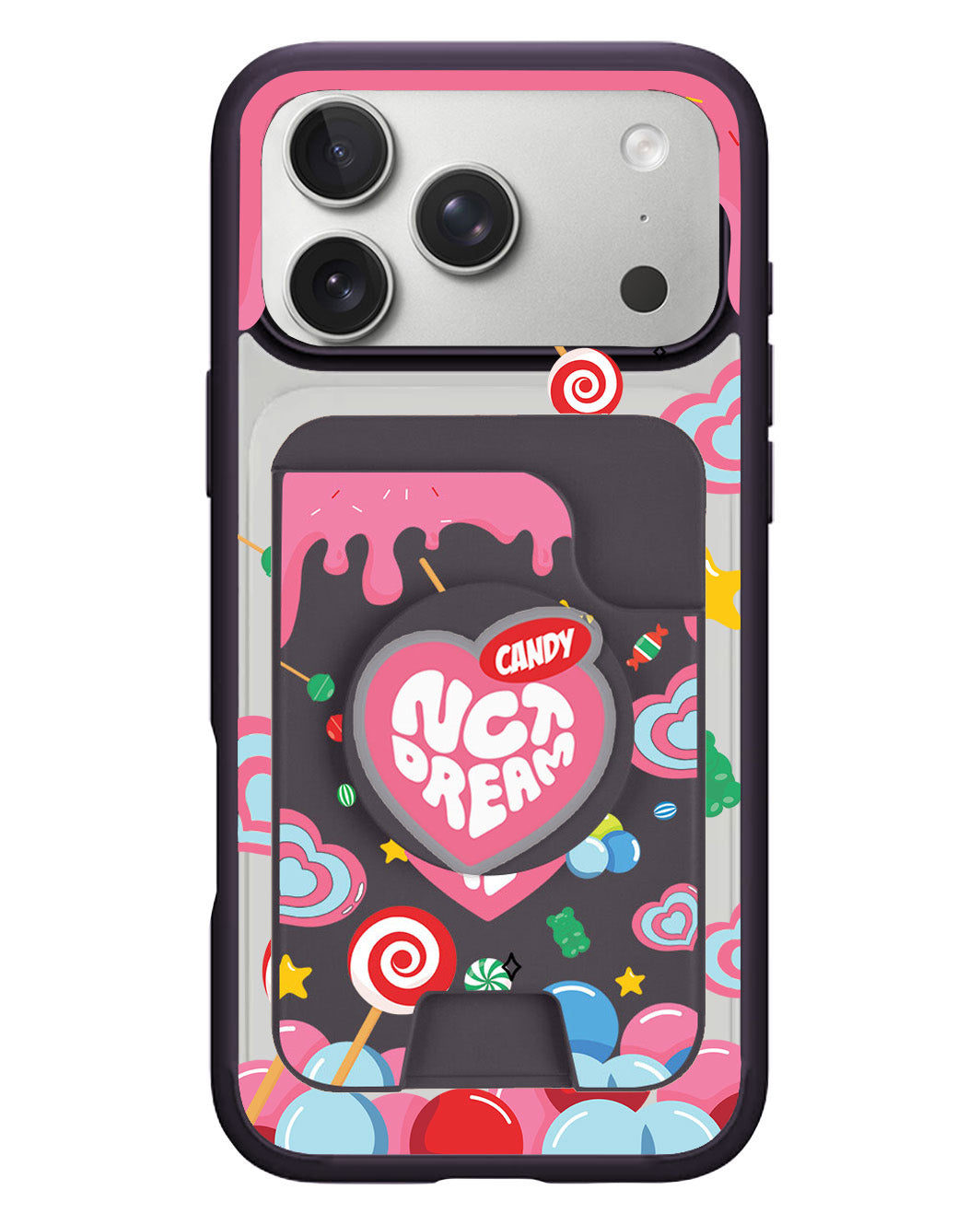 iPhone Magpop Wallet - NCT Dream Candy Pink