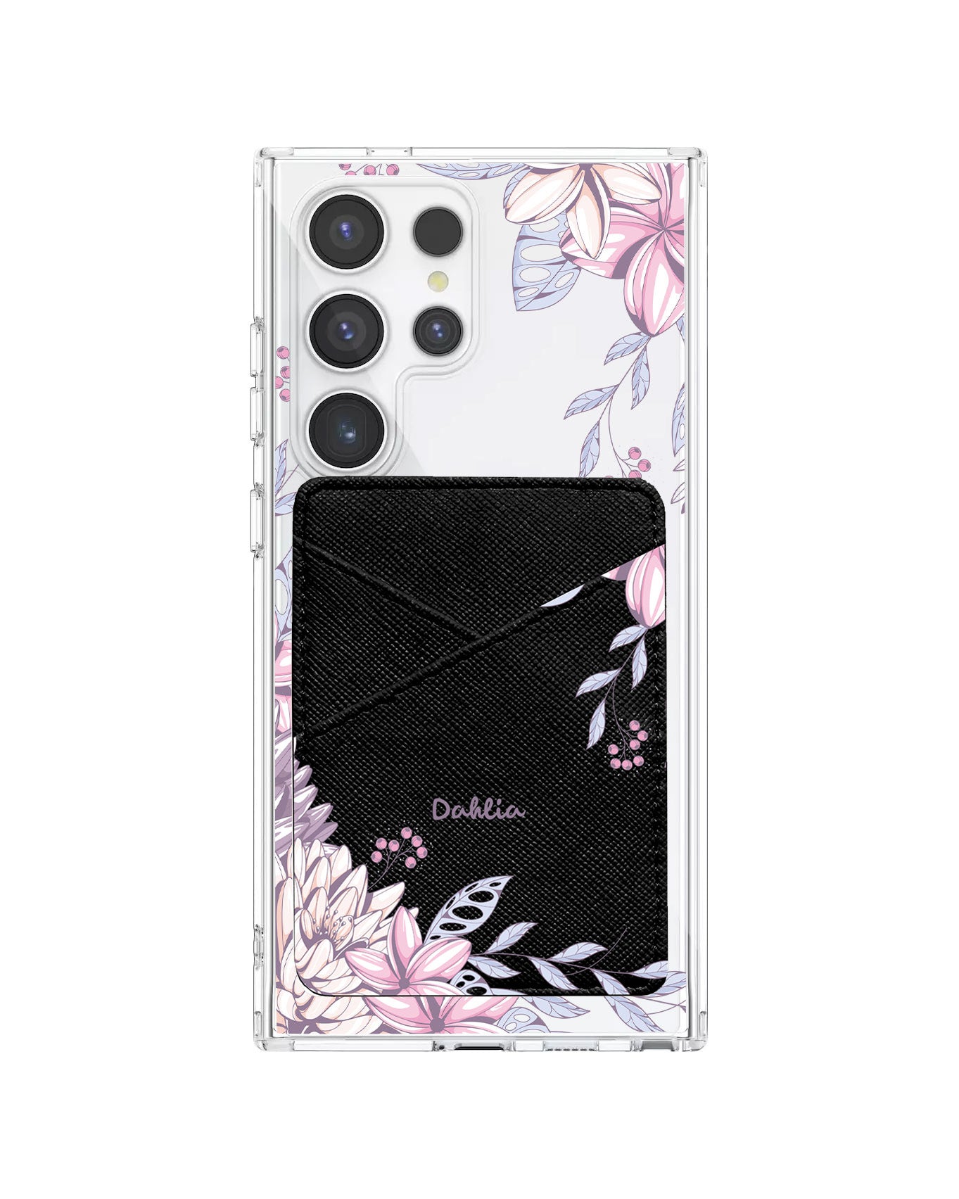 Android Phone Wallet Case - Dahlia