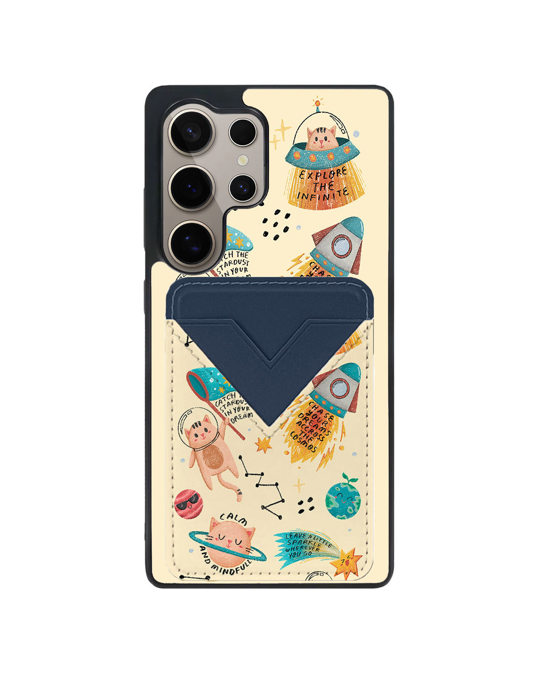 Android Avant Wallet Case - Spaceship