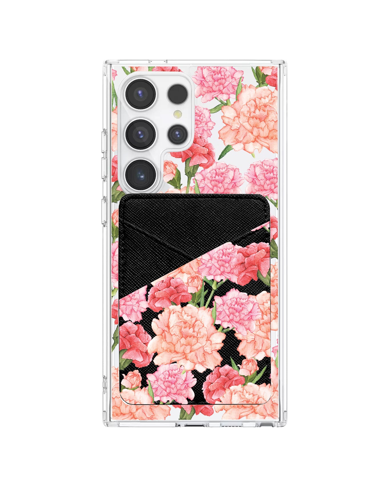Android Phone Wallet Case - January Carnation