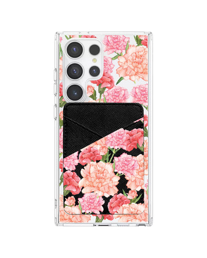 Android Phone Wallet Case - January Carnation