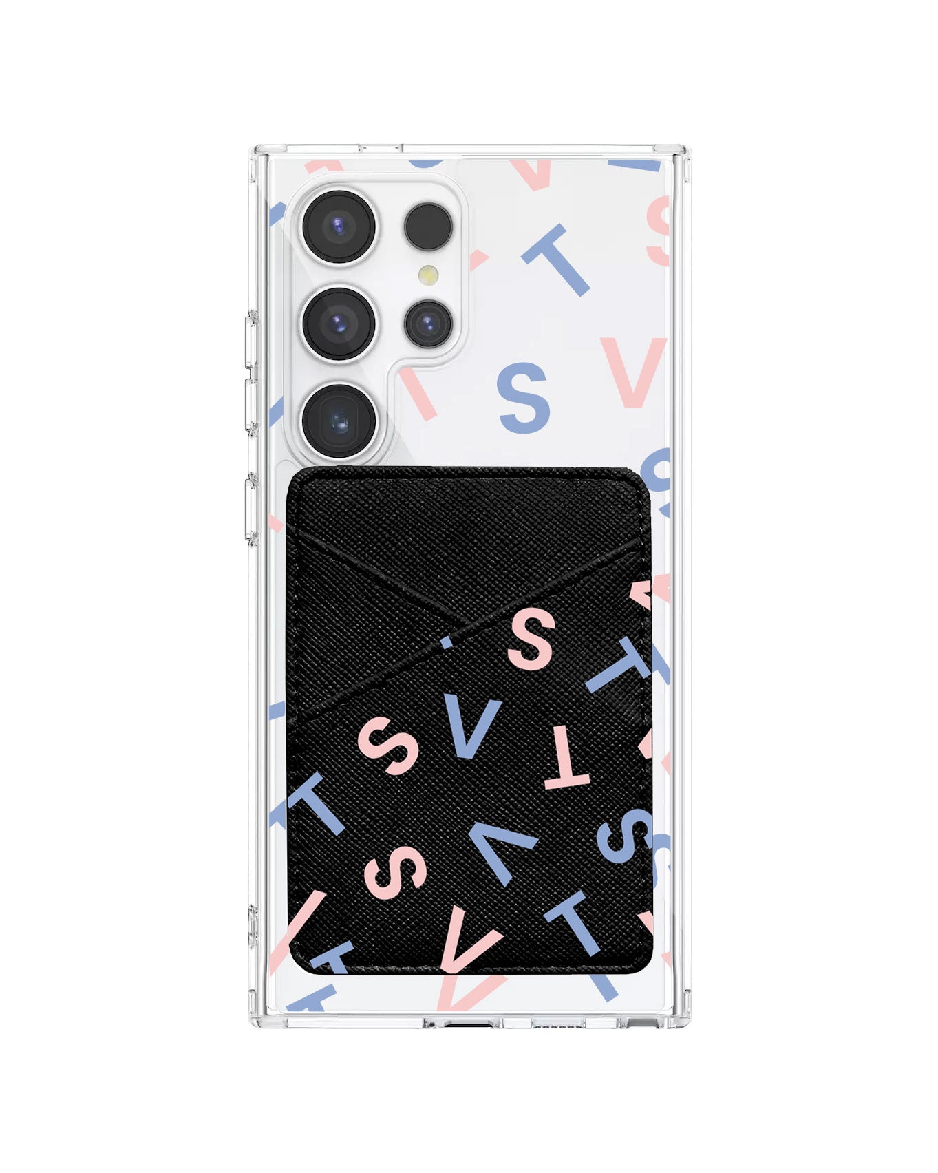 Android Phone Wallet Case - Seventeen Monogram