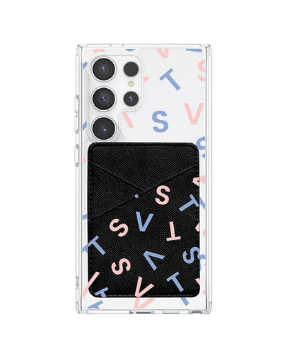 Android Phone Wallet Case - Seventeen Monogram