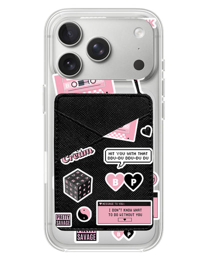 iPhone Phone Wallet Case - Blackpink Sticker Pack