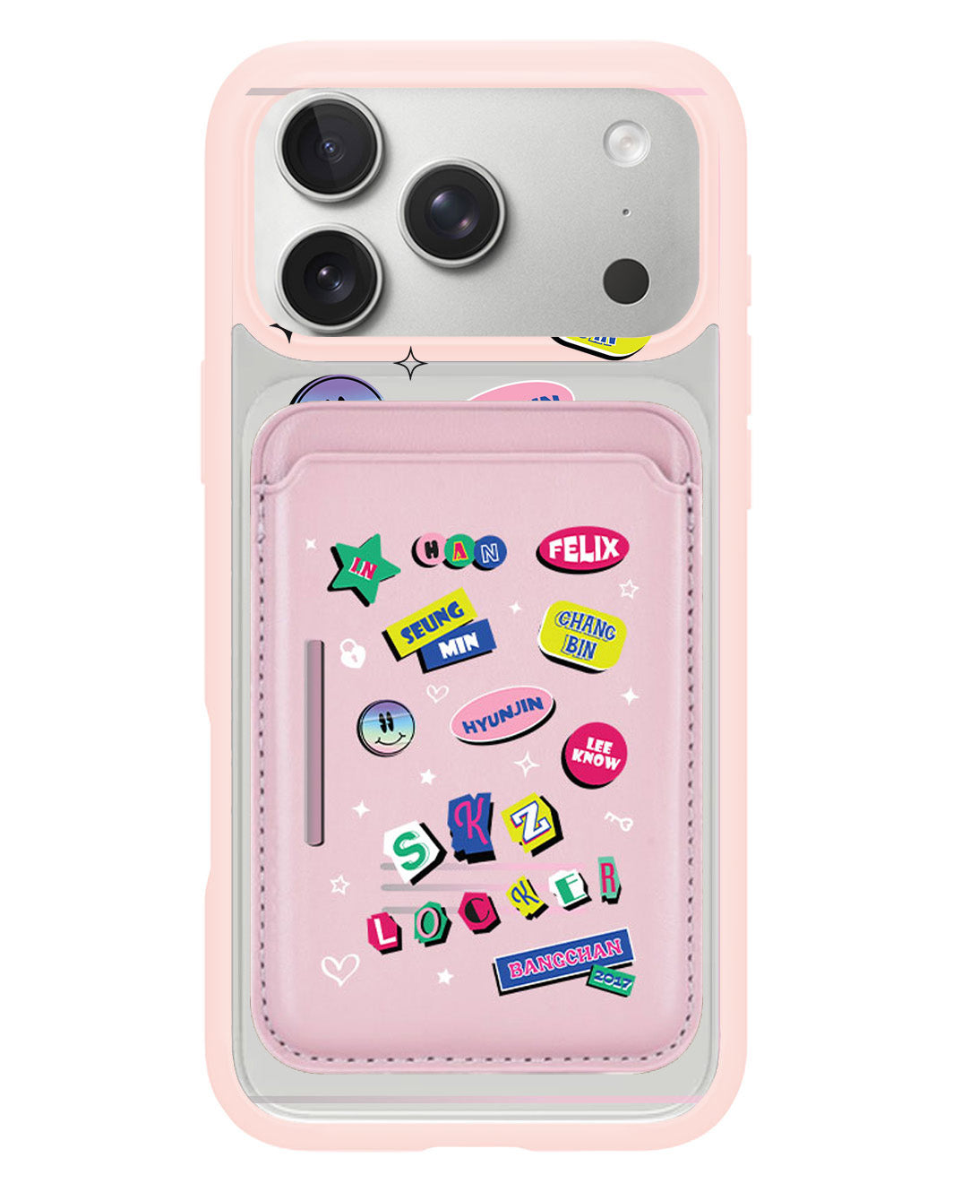 iPhone Magnetic Wallet Case - Stray Kids Locker