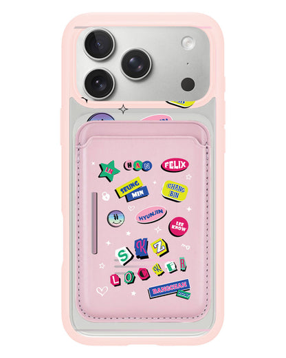 iPhone Magnetic Wallet Case - Stray Kids Locker