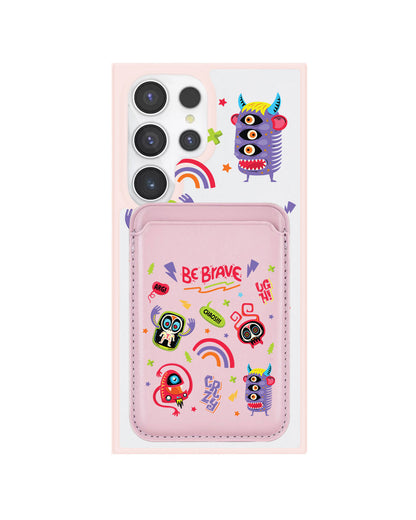 Android Magnetic Wallet Case - Baby Monster