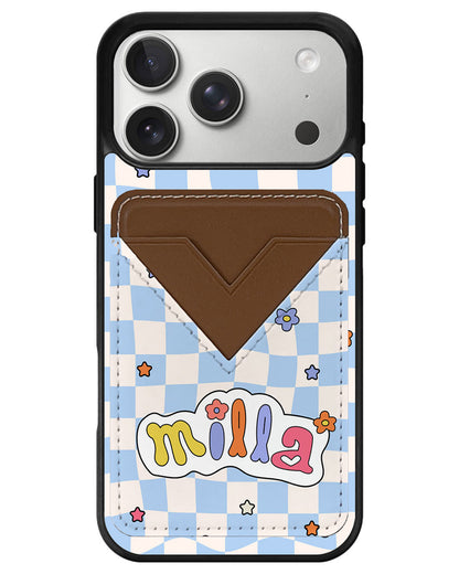 iPhone Avant Wallet Case - Adorable Monogram 5.0