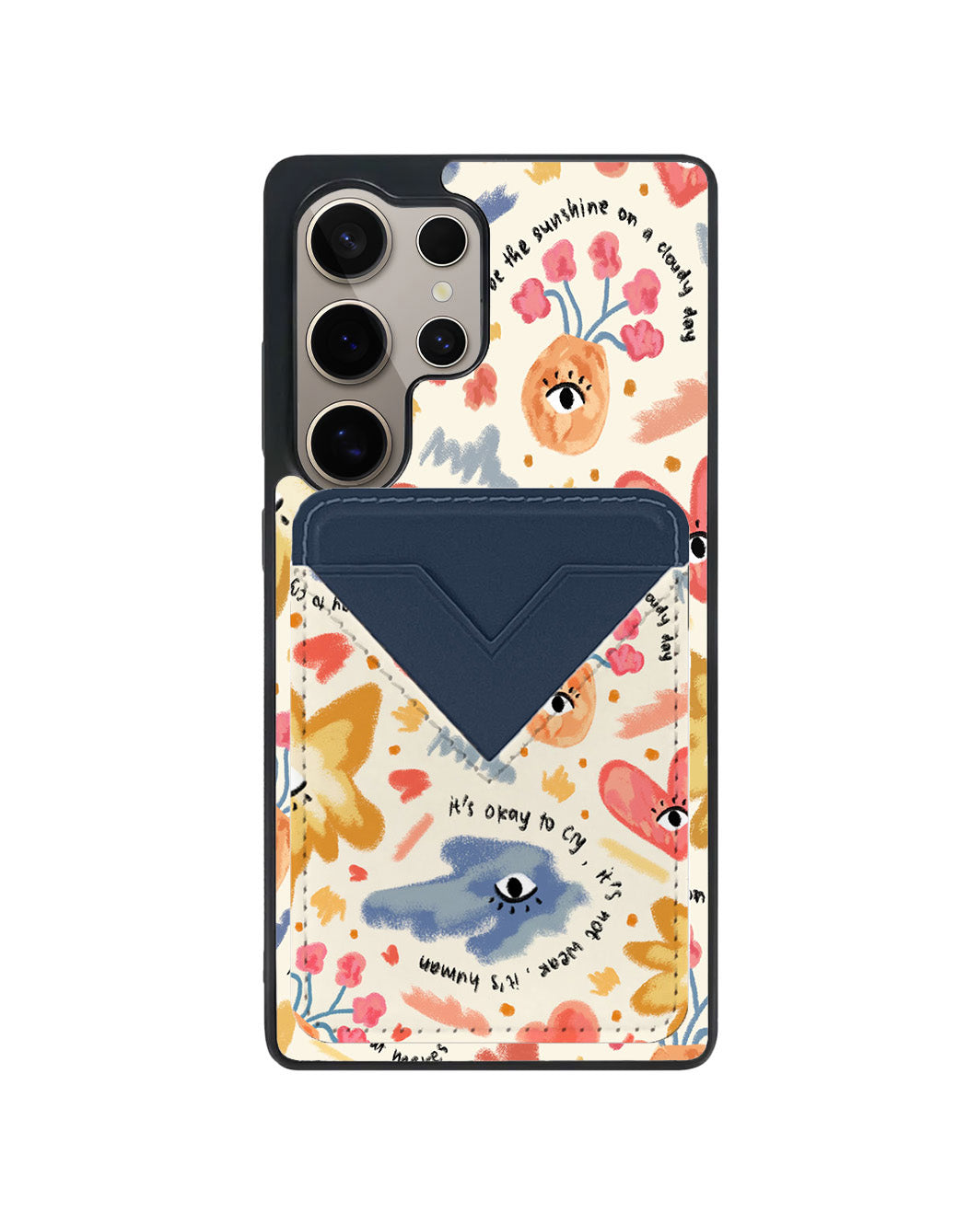 Android Avant Wallet Case - Abstract Lovers