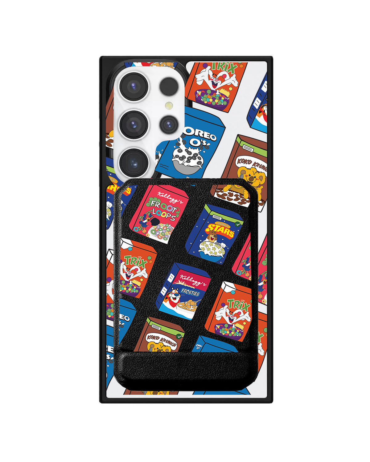 Android Magnetic Multifold Wallet - Cereal Boxes 2.0