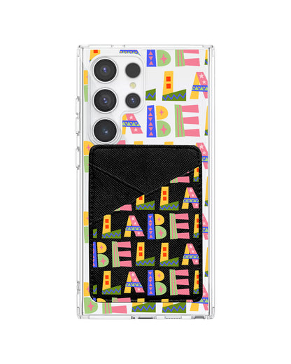 Android Phone Wallet Case - Playful Monogram 5.0