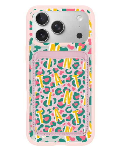 iPhone Magnetic Wallet Case - Leopard Monogram 4.0