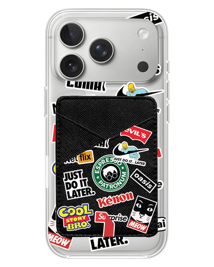 iPhone Phone Wallet Case - Brand Parody 1.0