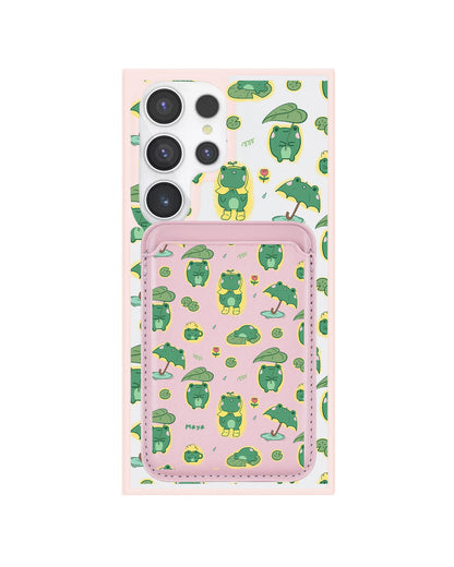Android Magnetic Wallet Case - Happy Rain