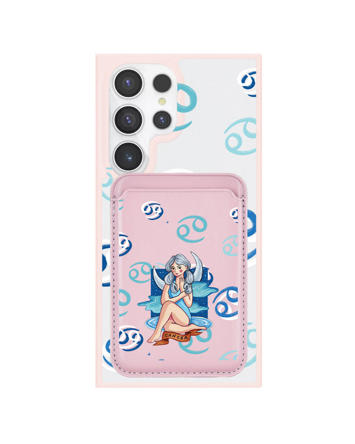 Android Magnetic Wallet Case - Cancer