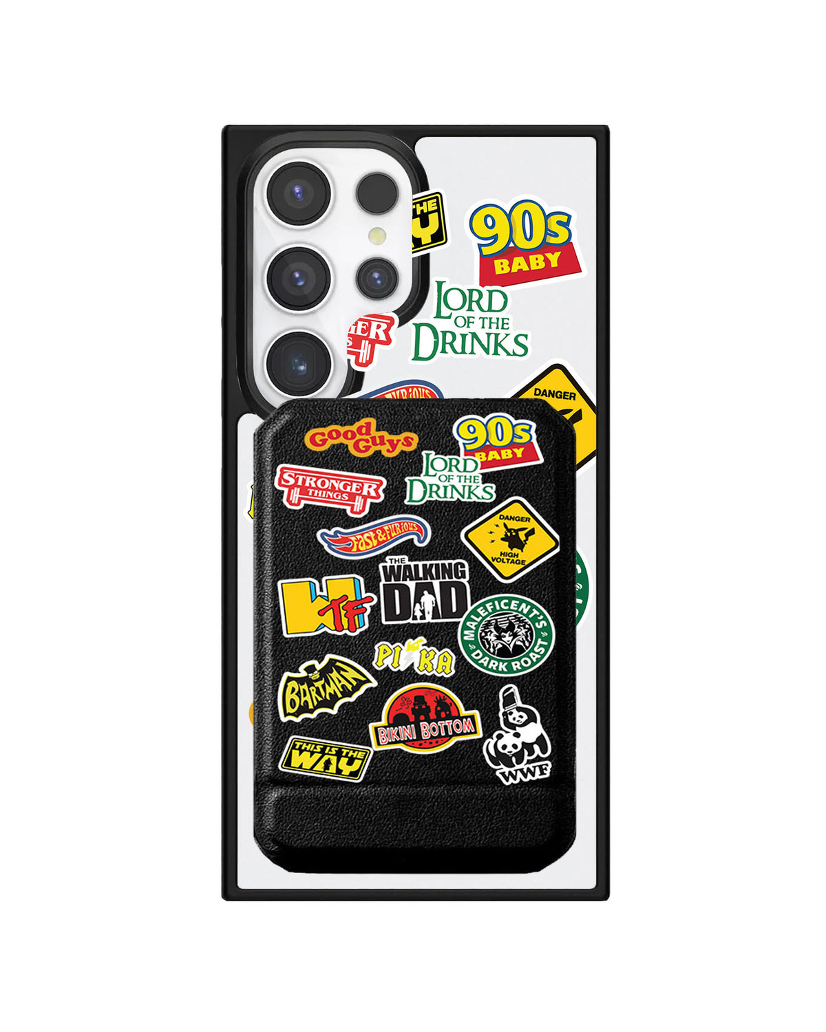Android Magnetic Multifold Wallet - Film Parody