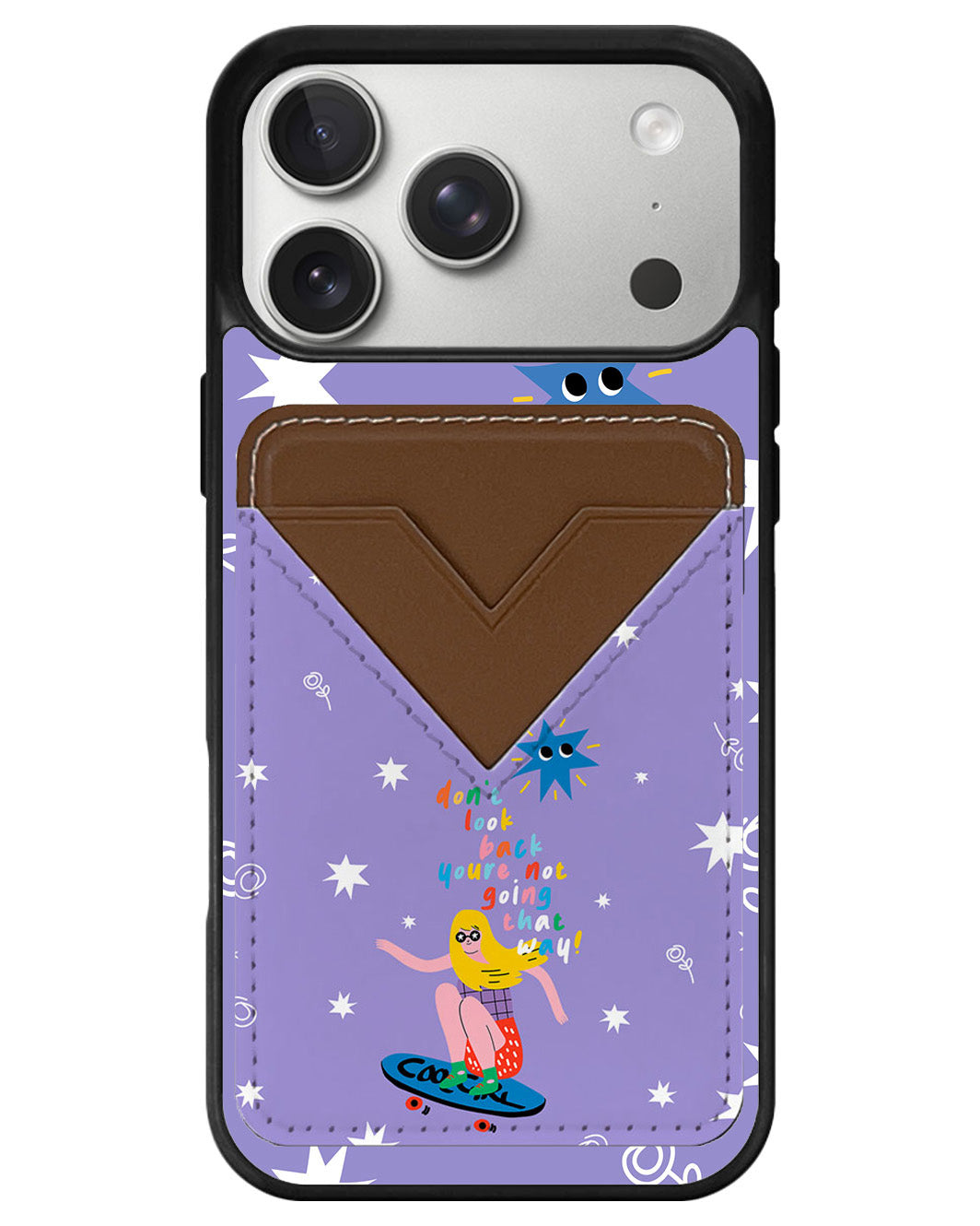 iPhone Avant Wallet Case - Keep Moving
