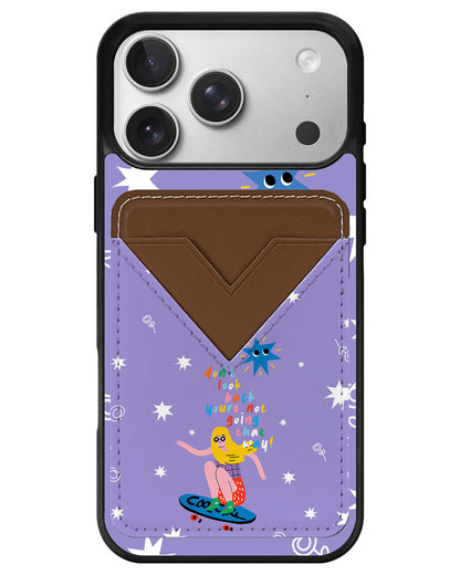 iPhone Avant Wallet Case - Keep Moving