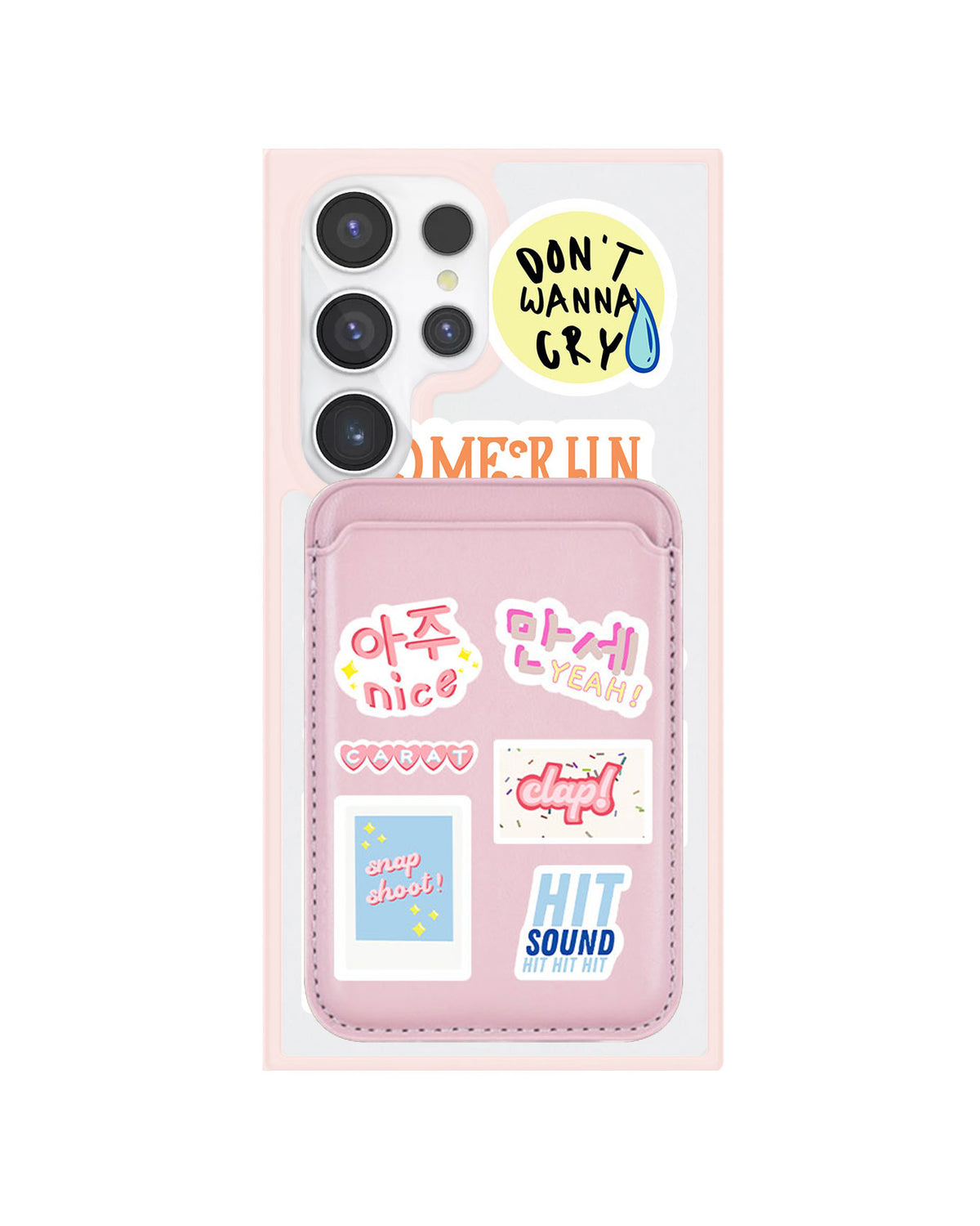 Android Magnetic Wallet Case - Seventeen Sticker Pack
