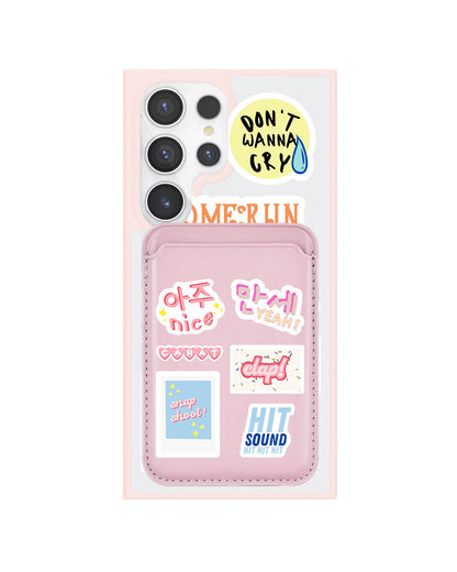 Android Magnetic Wallet Case - Seventeen Sticker Pack