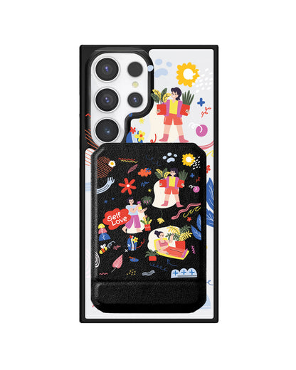 Android Magnetic Multifold Wallet - Self Love Sticker Pack 1.0