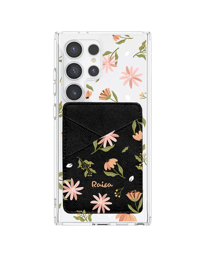 Android Phone Wallet Case - Cosmos Flower