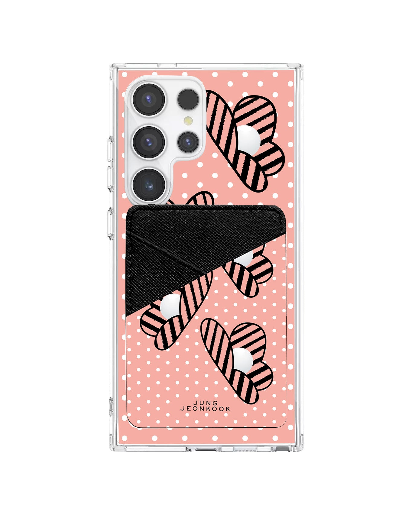 Android Phone Wallet Case - Pink Honey