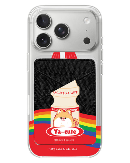 iPhone Phone Wallet Case - Yacute Dog