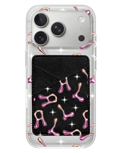 iPhone Phone Wallet Case - Chrome Monogram 3.0