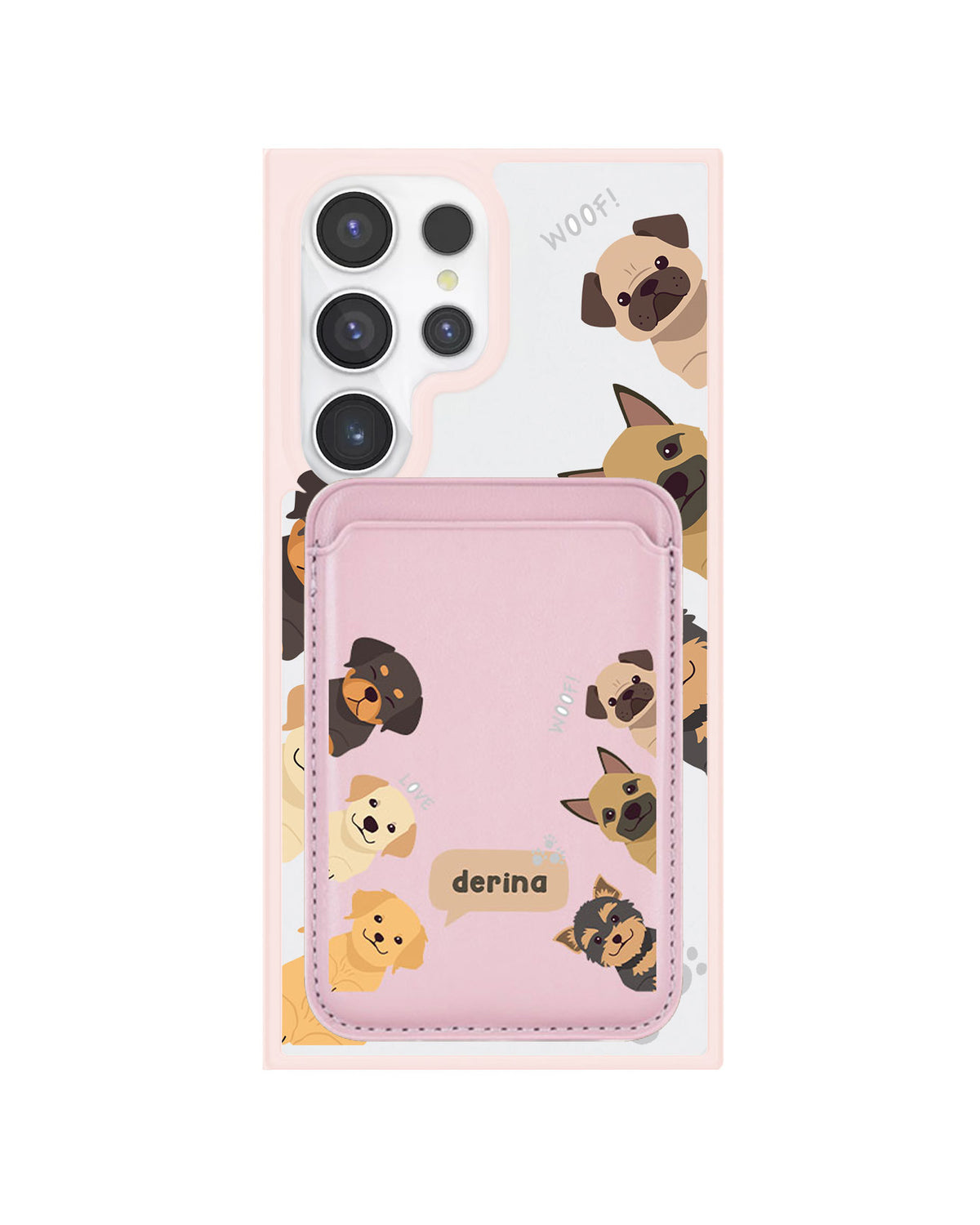 Android Magnetic Wallet Case - Ruff Family