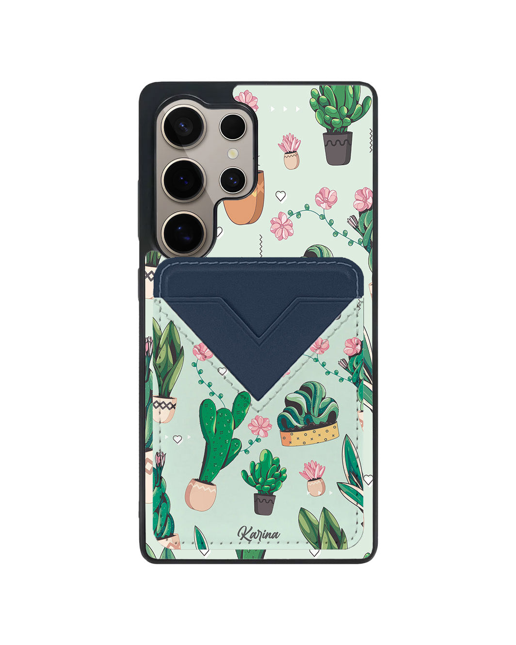 Android Avant Wallet Case - Cactus 3.0