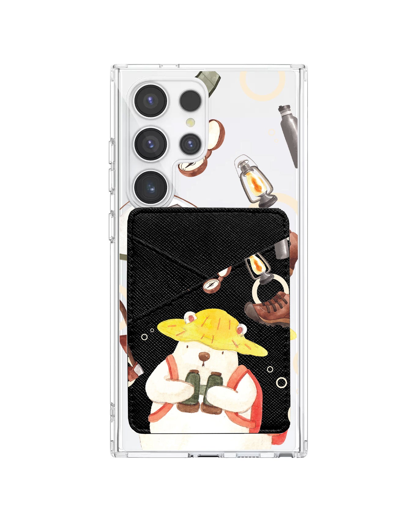 Android Phone Wallet Case - Advanture of Bear