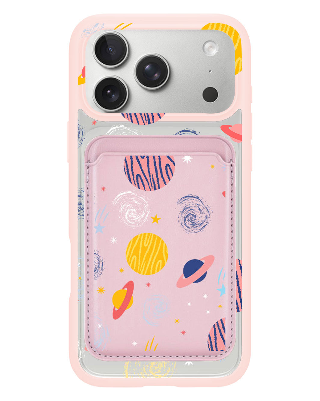 iPhone Magnetic Wallet Case - Planetarium 2.0