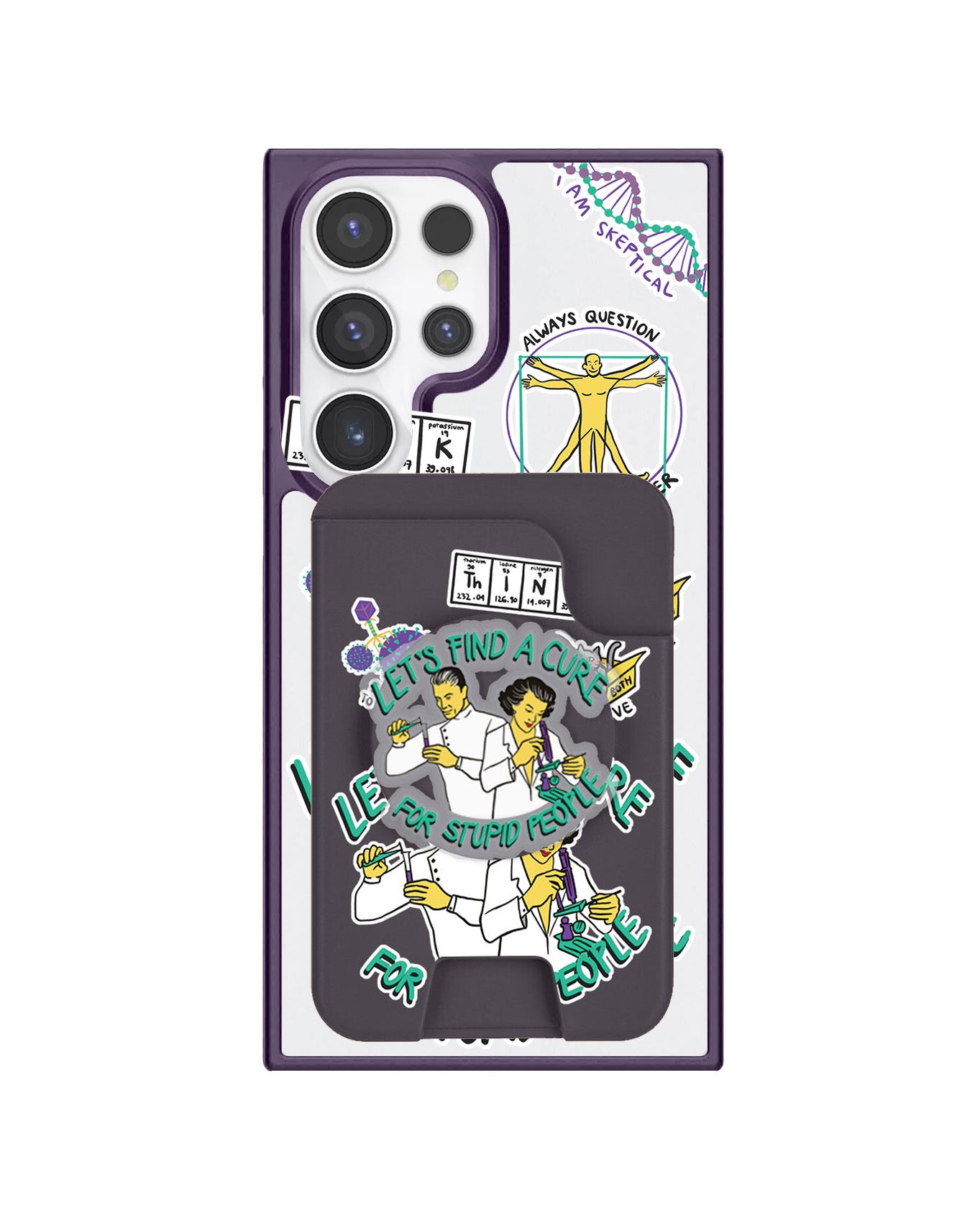 Android Magpop Wallet - Science 2