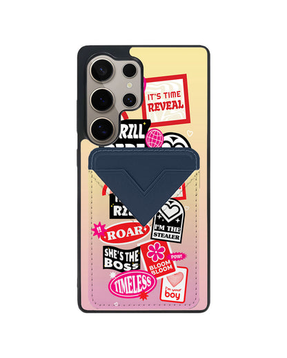 Android Avant Wallet Case - The Boyz Song Sticker Pack