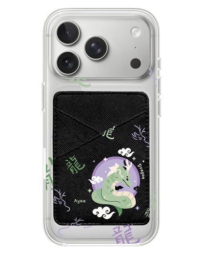iPhone Phone Wallet Case - Shio Dragon