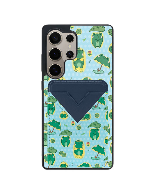Android Avant Wallet Case - Happy Rain