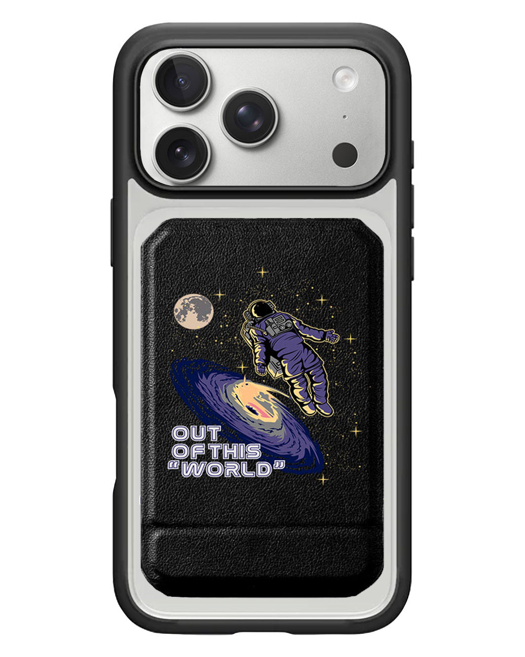iPhone Magnetic Multifold Wallet - Out Of This World