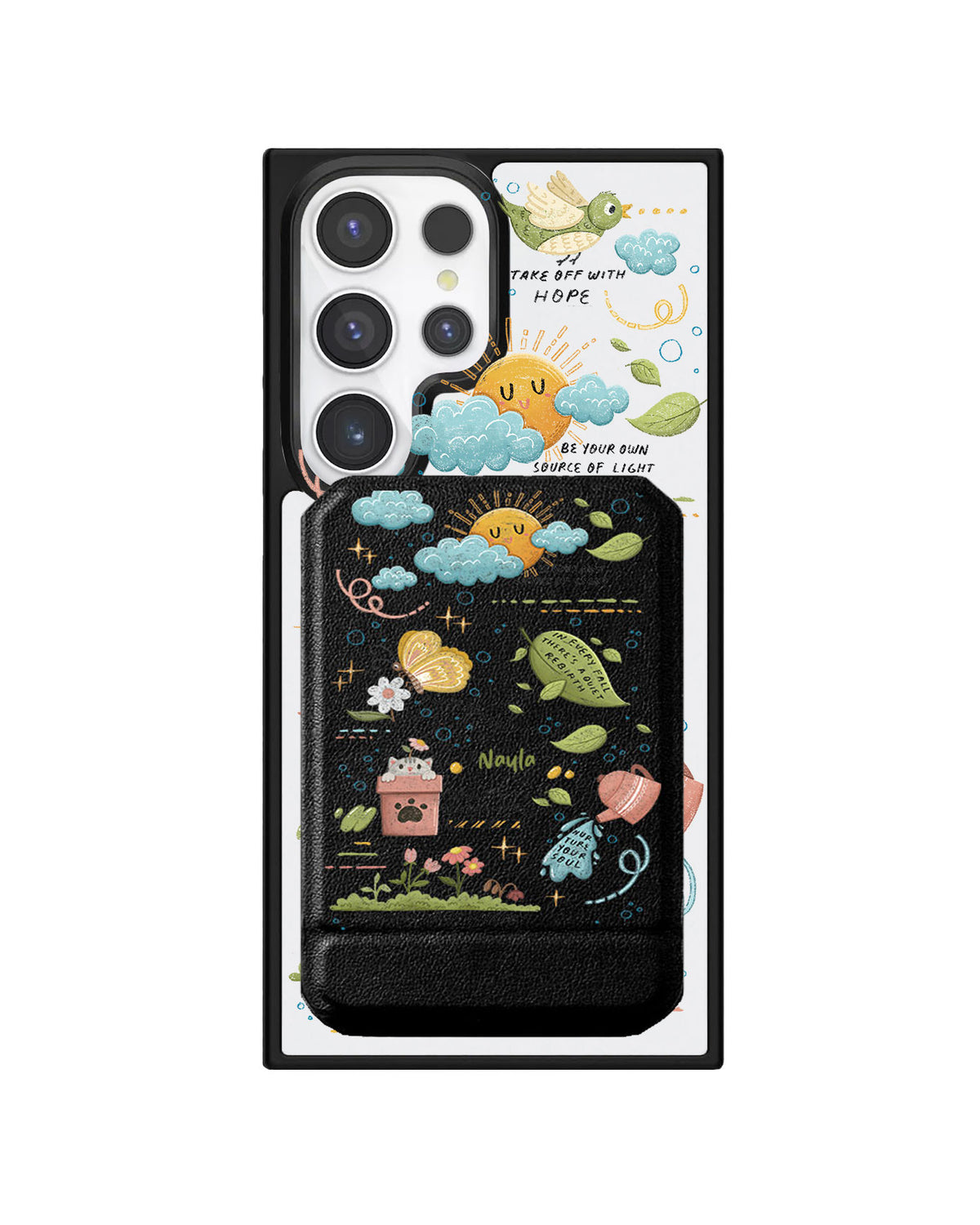 Android Magnetic Multifold Wallet - Growth