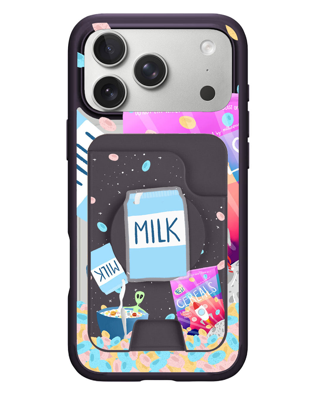 iPhone Magpop Wallet - Cerealiens