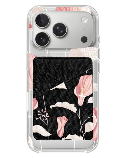 iPhone Phone Wallet Case - Easter Lily
