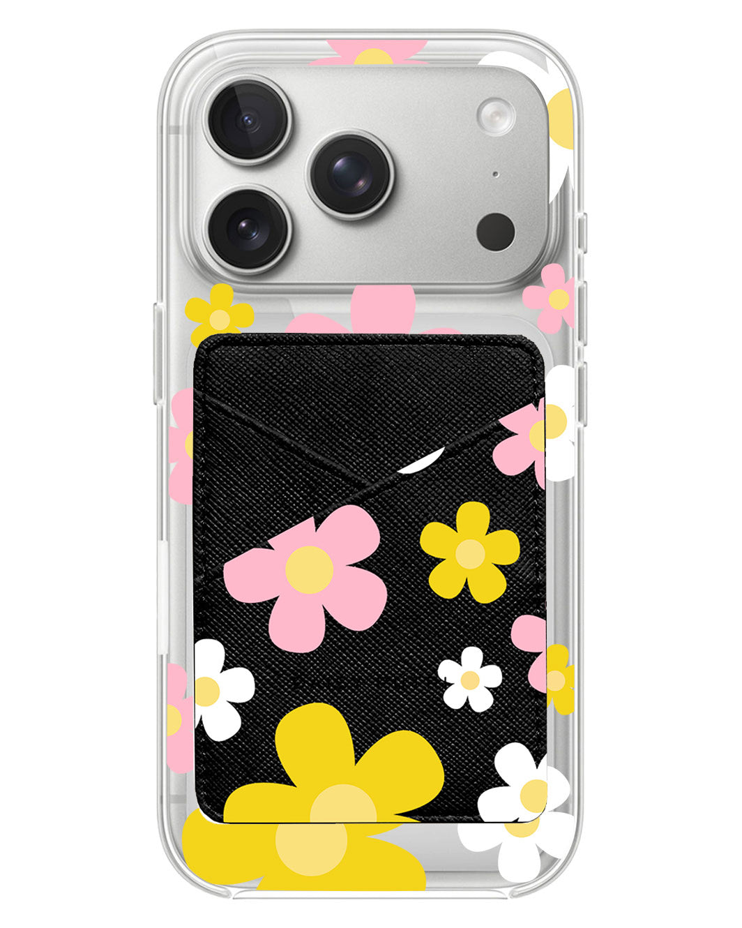 iPhone Phone Wallet Case - Daisy Fresh