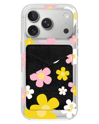 iPhone Phone Wallet Case - Daisy Fresh