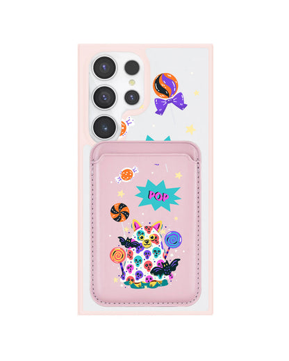 Android Magnetic Wallet Case - Puppy Monster