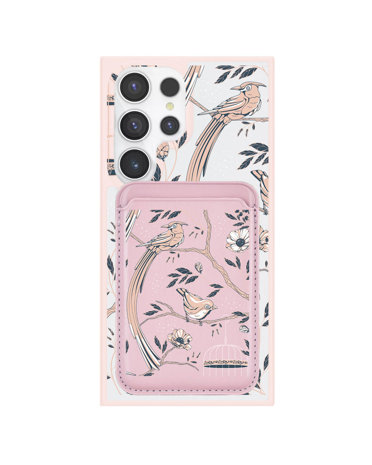 Android Magnetic Wallet Case - Lovebird 2.0